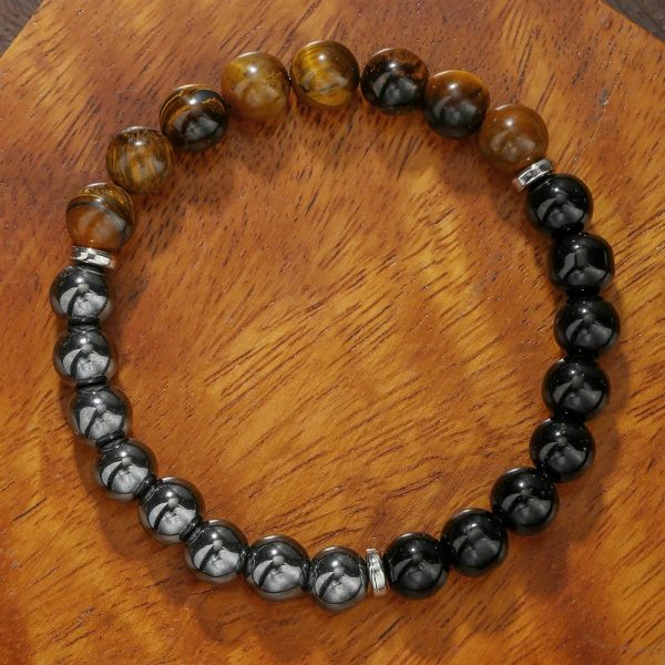 Triple Protection Gemstone Stretch Bracelet Triple Protection Gemstone Stretch Bracelet