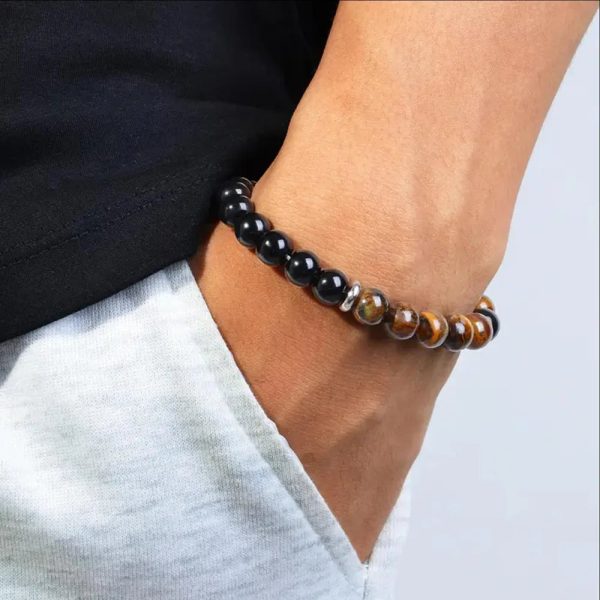 Triple Protection Gemstone Stretch Bracelet Triple Protection Gemstone Stretch Bracelet