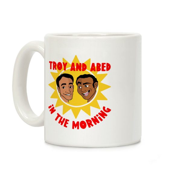 Troy and Abed in the Morning Coffee Mug Troy and Abed in the Morning Coffee Mug