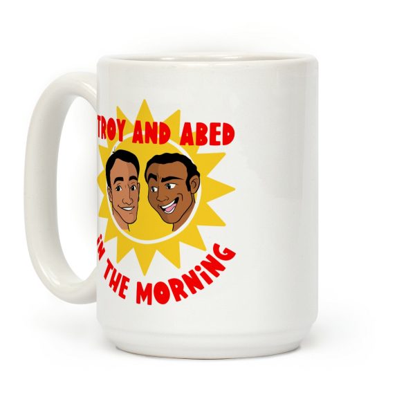 Troy and Abed in the Morning Coffee Mug Troy and Abed in the Morning Coffee Mug