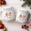 True Friends Are Hard To Find, Cartoon Characters And Flowers - Personalized Custom Coffee Mug - BST516_MG True Friends Are Hard To Find, Cartoon Characters And Flowers - Personalized Custom Coffee Mug - BST516_MG
