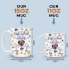 True Friends Are Never Apart - Bestie Personalized Custom 3D Inflated Effect Printed Mug - Christmas Gift For Best Friends, BFF, Sisters True Friends Are Never Apart - Bestie Personalized Custom 3D Inflated Effect Printed Mug - Christmas Gift For Best Friends, BFF, Sisters