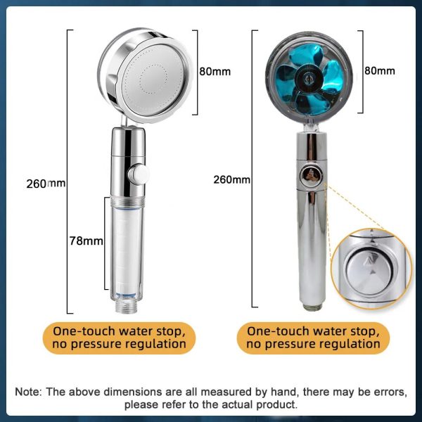 Turbocharged Rotating Shower Turbocharged Rotating Shower
