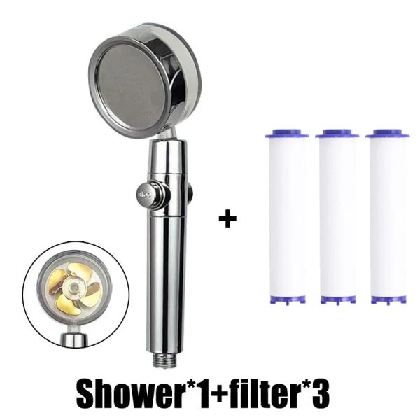 Turbocharged Rotating Shower Turbocharged Rotating Shower