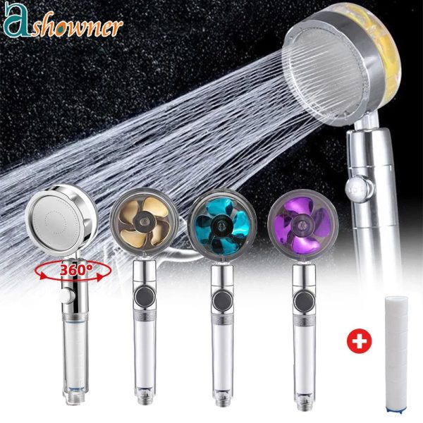 Turbocharged Rotating Shower Turbocharged Rotating Shower