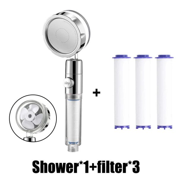 Turbocharged Rotating Shower Turbocharged Rotating Shower
