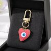 Turkish Heart Evil Eye Enamel Pendant Keychains Turkish Heart Evil Eye Enamel Pendant Keychains