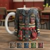 Turnout Gear Firefighter Coffee Mug - Personalized Gift For Firefighters 04OHMG301225 Turnout Gear Firefighter Coffee Mug - Personalized Gift For Firefighters 04OHMG301225