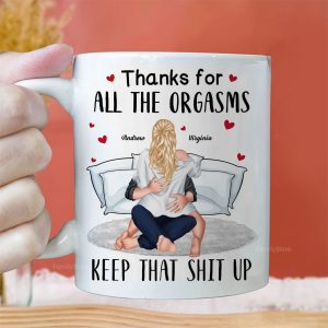 Turns Out I Like You A Lot More Than I Had Originally Planned - Personalized Ceramic Mug - Gift For Couple, Husband Wife - CL28 NH96