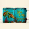 Turtle Couple Mug Personalized Gifts For Couple 03TODT020725 Turtle Couple Mug Personalized Gifts For Couple 03TODT020725