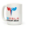 Twesla Capitalism Sucks Coffee Mug Twesla Capitalism Sucks Coffee Mug