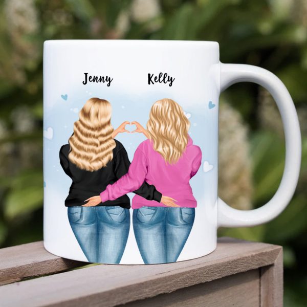 Twin Sisters, Gift For Siblings, Personalized Mug, Twin Siblings Mug Twin Sisters, Gift For Siblings, Personalized Mug, Twin Siblings Mug