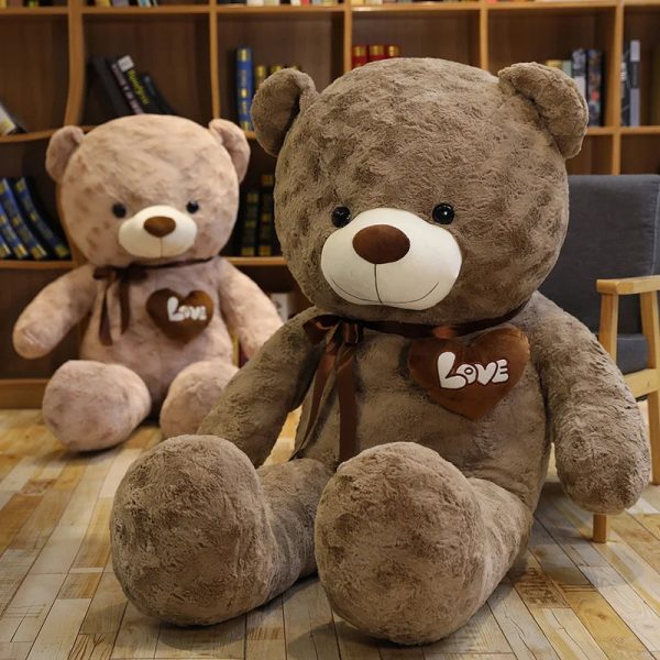 Two-Tone Love Teddy Bear Plush Two-Tone Love Teddy Bear Plush