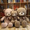 Two-Tone Love Teddy Bear Plush Two-Tone Love Teddy Bear Plush