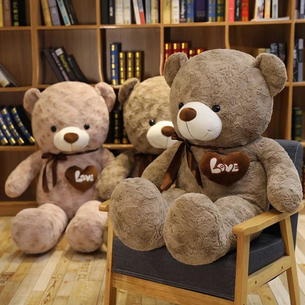 Two-Tone Love Teddy Bear Plush Two-Tone Love Teddy Bear Plush