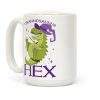 Tyrannosaurs Hex Coffee Mug Tyrannosaurs Hex Coffee Mug
