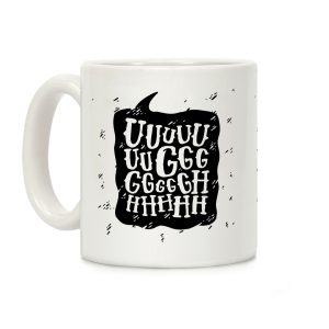 Ugh Speech Bubble Coffee Mug