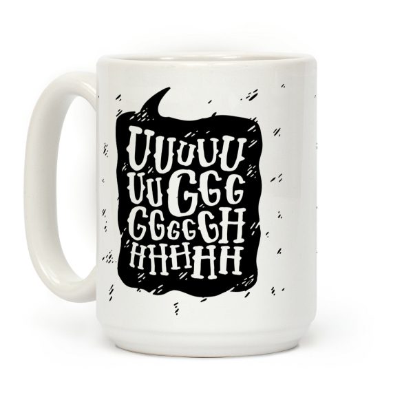 Ugh Speech Bubble Coffee Mug Ugh Speech Bubble Coffee Mug