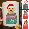 Ugly Sweater Christmas Dog Coffee Mug Ugly Sweater Christmas Dog Coffee Mug