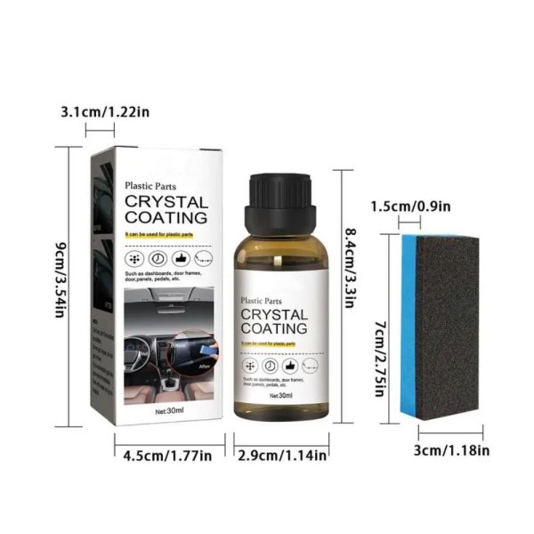 Ultimate Plastic Shine Restorer + Sponge Ultimate Plastic Shine Restorer + Sponge