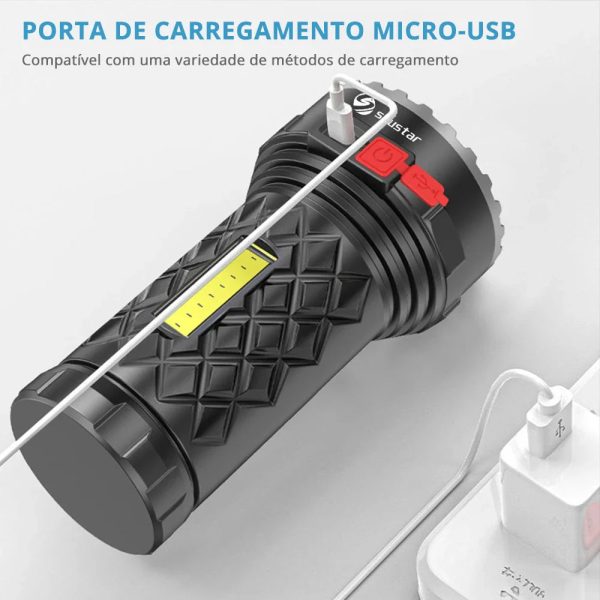 Ultra Powerful Led Rechargeable Flashlight Ultra Powerful Led Rechargeable Flashlight