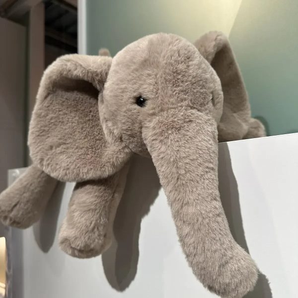 Ultra Soft Grey Elephant Plush with Flappy Ears Ultra Soft Grey Elephant Plush with Flappy Ears