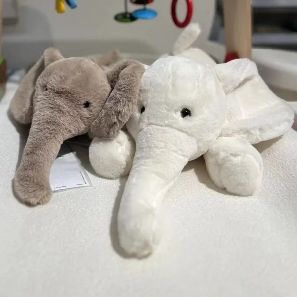 Ultra Soft Grey Elephant Plush with Flappy Ears Ultra Soft Grey Elephant Plush with Flappy Ears
