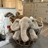 Ultra Soft Grey Elephant Plush with Flappy Ears Ultra Soft Grey Elephant Plush with Flappy Ears