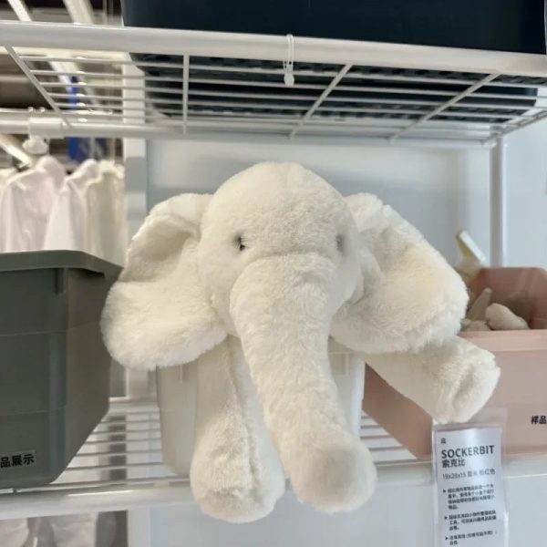 Ultra Soft Grey Elephant Plush with Flappy Ears Ultra Soft Grey Elephant Plush with Flappy Ears