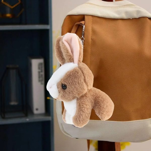 Ultrasoft Plush Bunny Rabbit Toy - Adorable Handbag Pendant for Kids Ultrasoft Plush Bunny Rabbit Toy - Adorable Handbag Pendant for Kids