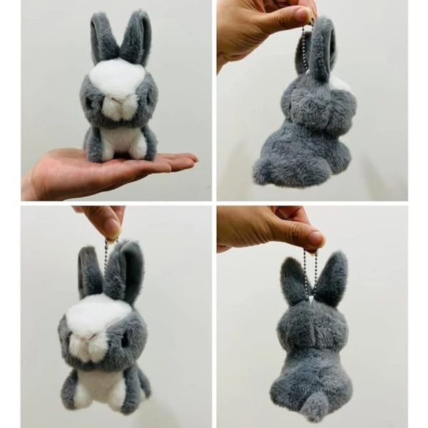 Ultrasoft Plush Bunny Rabbit Toy - Adorable Handbag Pendant for Kids Ultrasoft Plush Bunny Rabbit Toy - Adorable Handbag Pendant for Kids