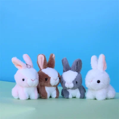 Ultrasoft Plush Bunny Rabbit Toy - Adorable Handbag Pendant for Kids Ultrasoft Plush Bunny Rabbit Toy - Adorable Handbag Pendant for Kids