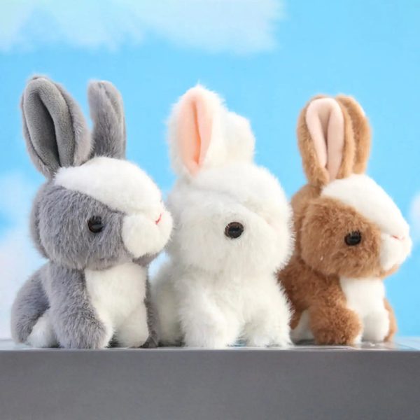 Ultrasoft Plush Bunny Rabbit Toy - Adorable Handbag Pendant for Kids Ultrasoft Plush Bunny Rabbit Toy - Adorable Handbag Pendant for Kids