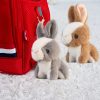 Ultrasoft Plush Bunny Rabbit Toy - Adorable Handbag Pendant for Kids Ultrasoft Plush Bunny Rabbit Toy - Adorable Handbag Pendant for Kids