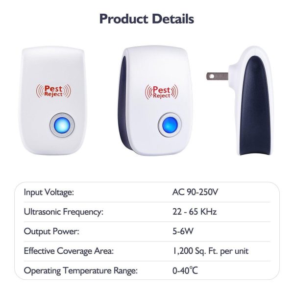 Ultrasonic Electronic Mosquito Repeller Ultrasonic Electronic Mosquito Repeller