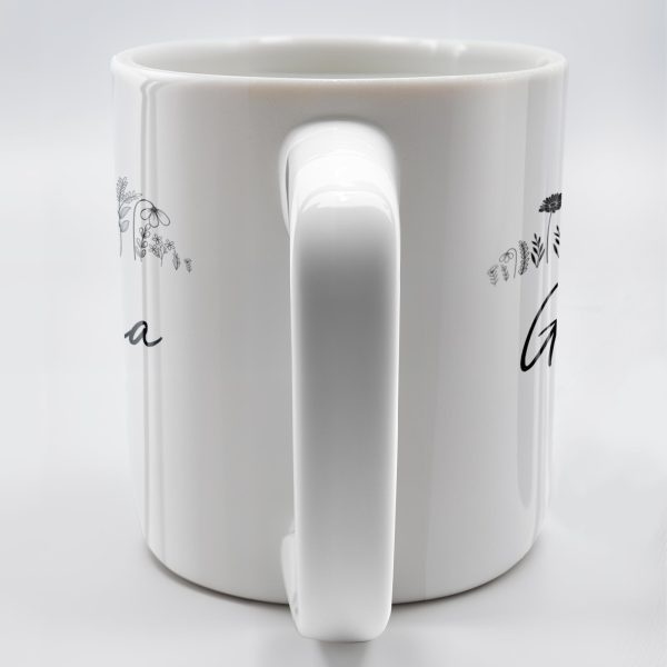 Unconditional Love and Countless Stories Floral Design - Personalized Custom Coffee Mug - GRM050_MG Unconditional Love and Countless Stories Floral Design - Personalized Custom Coffee Mug - GRM050_MG