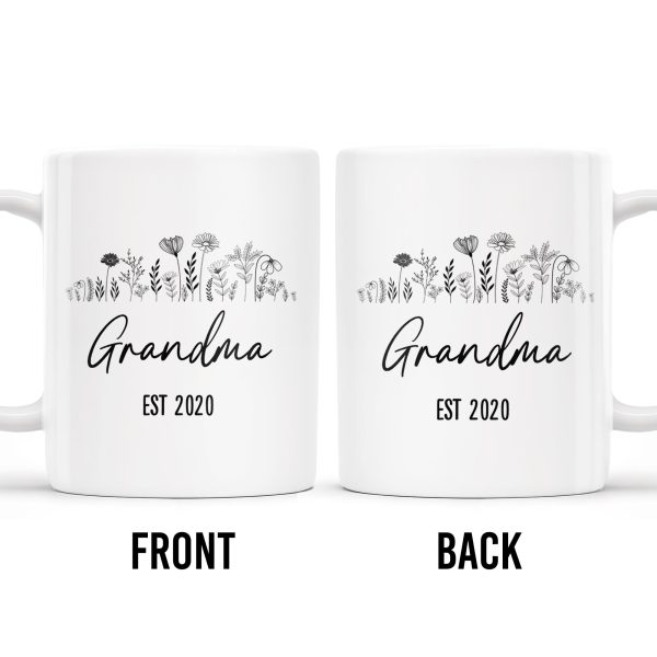 Unconditional Love and Countless Stories Floral Design - Personalized Custom Coffee Mug - GRM050_MG Unconditional Love and Countless Stories Floral Design - Personalized Custom Coffee Mug - GRM050_MG