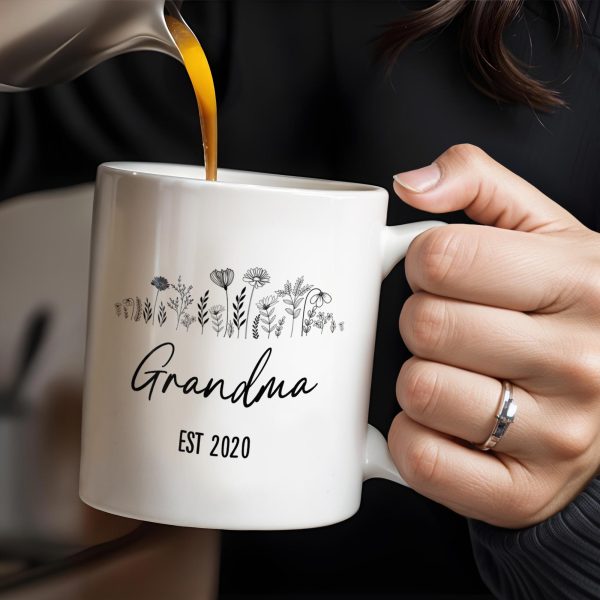Unconditional Love and Countless Stories Floral Design - Personalized Custom Coffee Mug - GRM050_MG Unconditional Love and Countless Stories Floral Design - Personalized Custom Coffee Mug - GRM050_MG