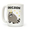 Unicoon Raccoon Unicorn Coffee Mug Unicoon Raccoon Unicorn Coffee Mug