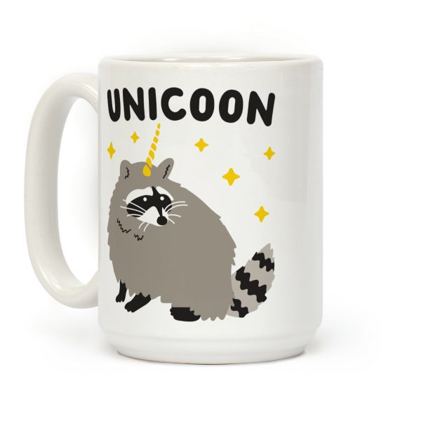 Unicoon Raccoon Unicorn Coffee Mug Unicoon Raccoon Unicorn Coffee Mug