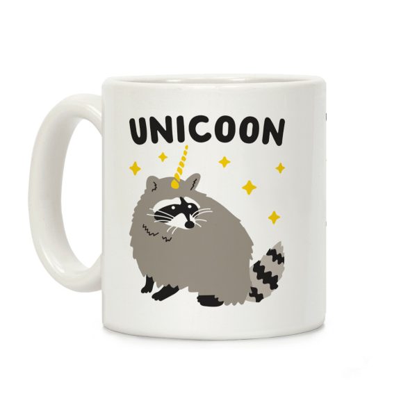 Unicoon Raccoon Unicorn Coffee Mug Unicoon Raccoon Unicorn Coffee Mug