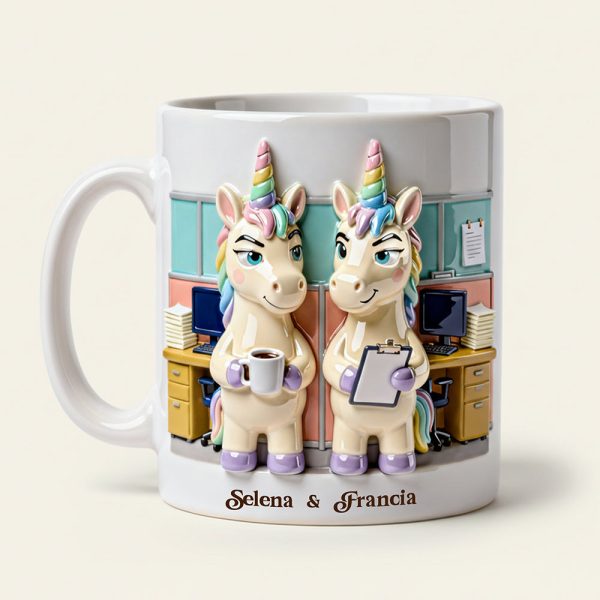 Unicorn Coworker Coffee Mug - Personalized Gifts For Coworker 02nata221225 Unicorn Coworker Coffee Mug - Personalized Gifts For Coworker 02nata221225