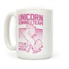 Unicorn Running Team Coffee Mug Unicorn Running Team Coffee Mug