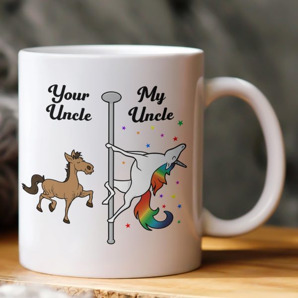 Unicorn Uncle Aunt Funny Gift - Personalized Mug Unicorn Uncle Aunt Funny Gift - Personalized Mug