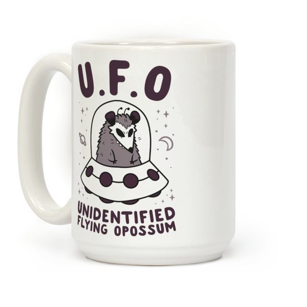 Unidentified Flying Opossum Coffee Mug Unidentified Flying Opossum Coffee Mug