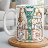 Unique Dentist-Themed Design With Essential Dental Tools - Personalized Custom Coffee Mug - DOC104_MG Unique Dentist-Themed Design With Essential Dental Tools - Personalized Custom Coffee Mug - DOC104_MG