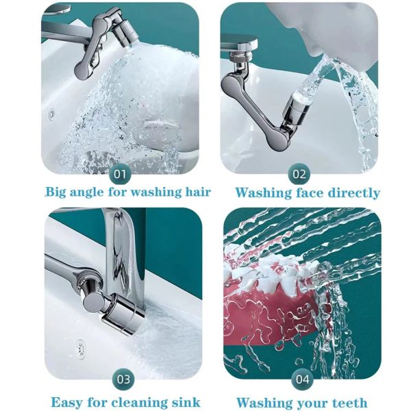 Universal 180  Rotatable Extension Faucet