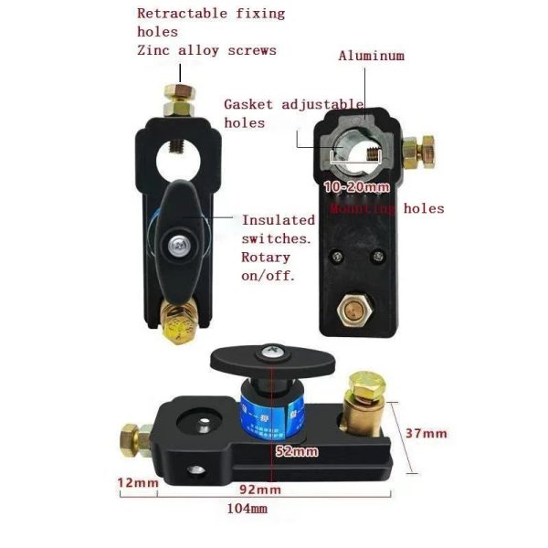 Universal Car Battery Disconnect Switch Universal Car Battery Disconnect Switch