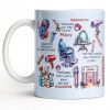 Unleashing Your Inner Beauty With Hairdryer, Scissors & Makeup Brushes - Personalized Custom Coffee Mug - JBS095_MG Unleashing Your Inner Beauty With Hairdryer, Scissors & Makeup Brushes - Personalized Custom Coffee Mug - JBS095_MG