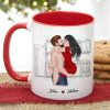 Unlike My Big Toe, Gift For Couple, Personalized Mug, Naughty Couple Mug, Anniversary Gift Unlike My Big Toe, Gift For Couple, Personalized Mug, Naughty Couple Mug, Anniversary Gift